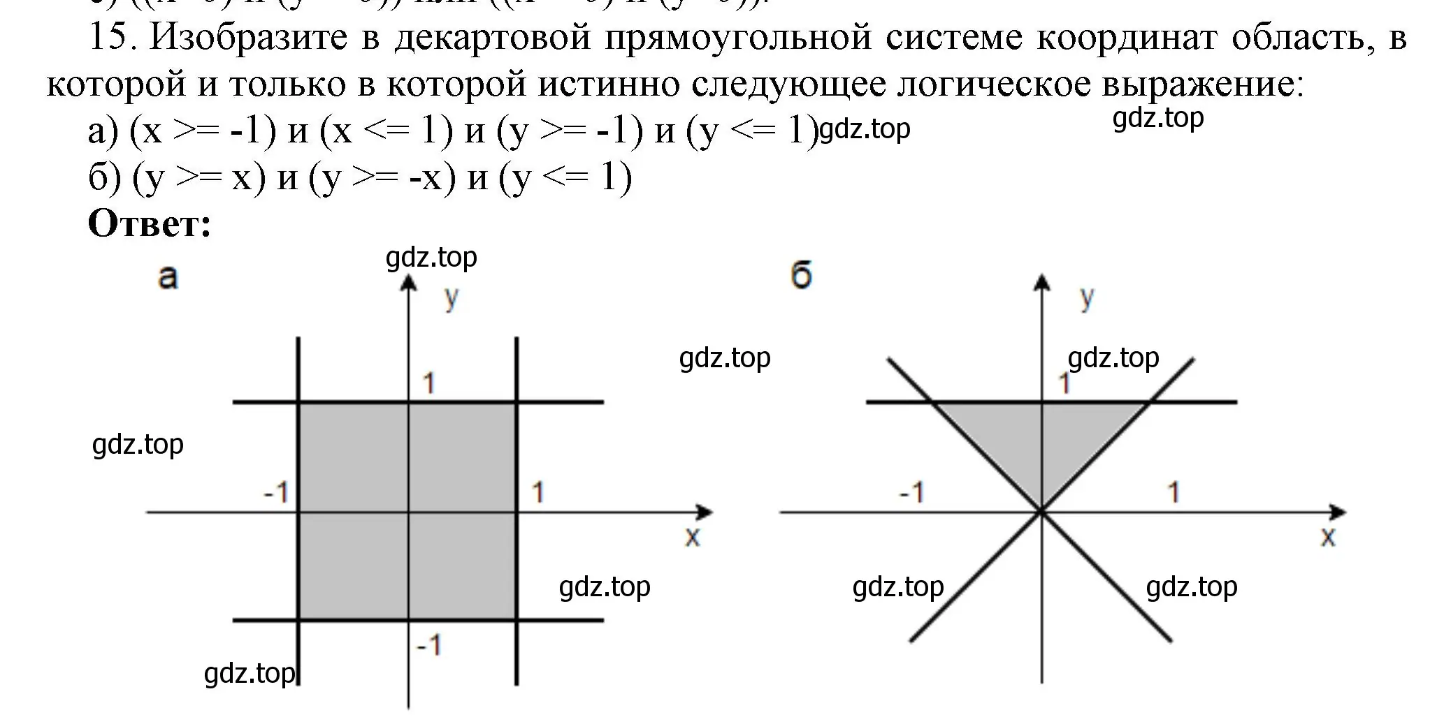 Решение номер 15 (страница 101) гдз по информатике 8 класс Босова, Босова, учебник