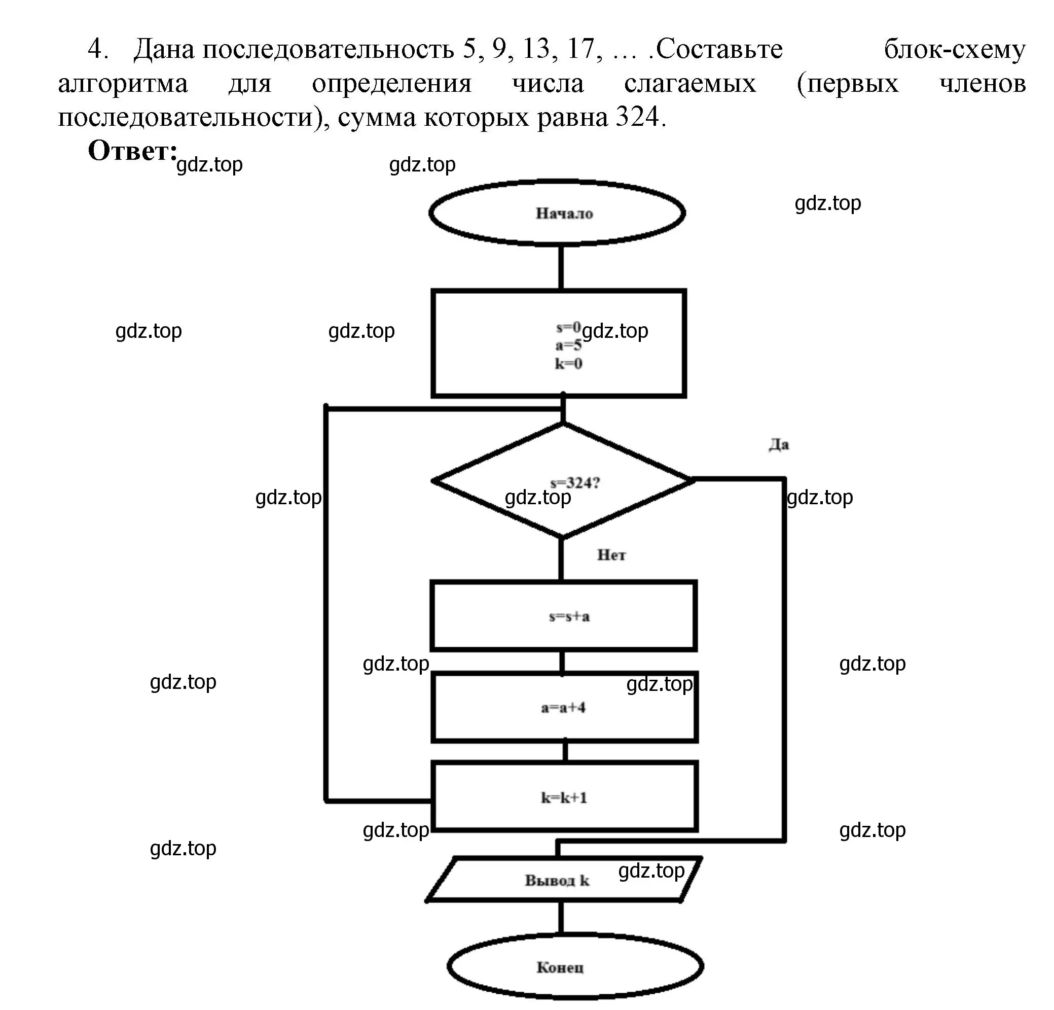 Решение номер 4 (страница 133) гдз по информатике 8 класс Босова, Босова, учебник