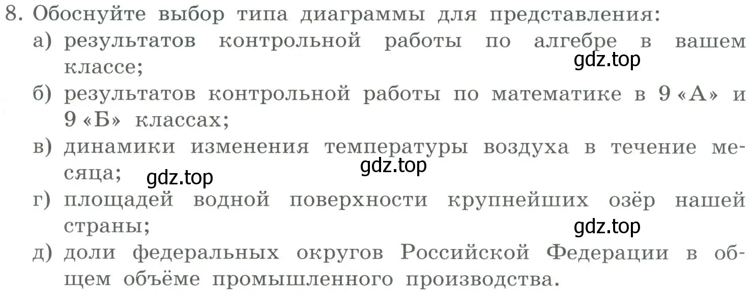 Условие номер 8 (страница 191) гдз по информатике 9 класс Босова, Босова, учебник