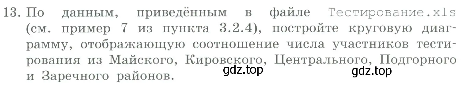 Условие номер 13 (страница 199) гдз по информатике 9 класс Босова, Босова, учебник