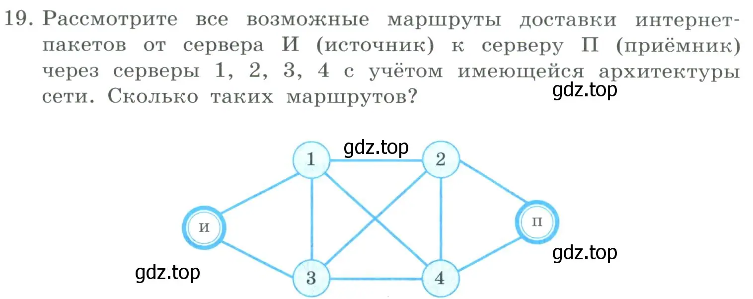 Условие номер 19 (страница 219) гдз по информатике 9 класс Босова, Босова, учебник