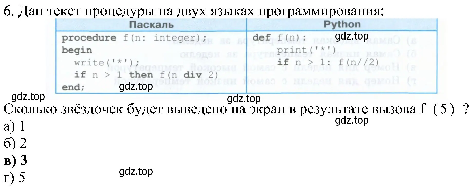 Решение номер 6 (страница 79) гдз по информатике 9 класс Босова, Босова, учебник