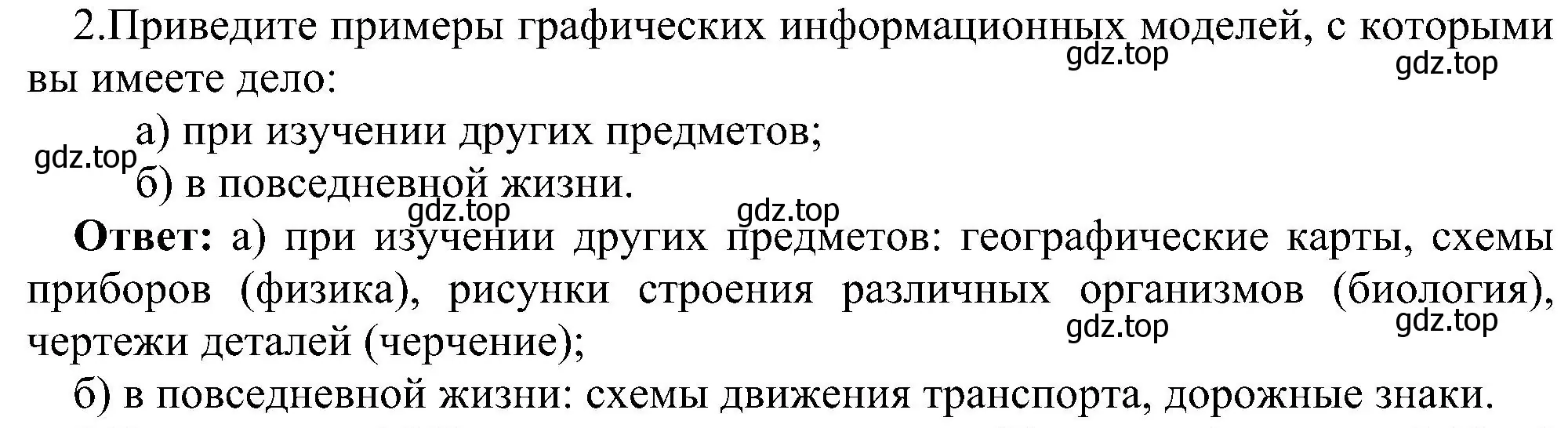 Решение номер 2 (страница 116) гдз по информатике 9 класс Босова, Босова, учебник