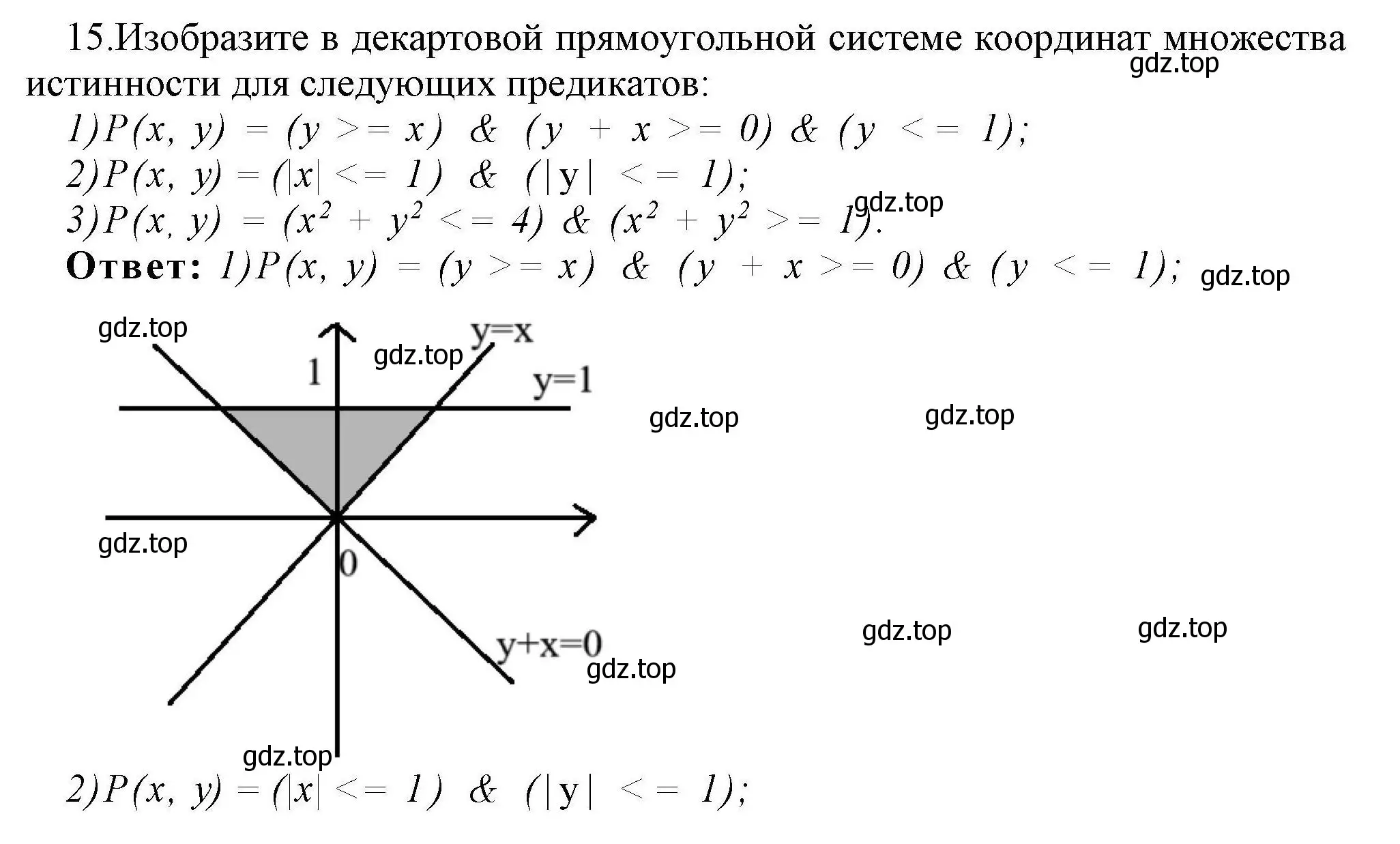 Решение номер 15 (страница 189) гдз по информатике 10 класс Босова, Босова, учебник