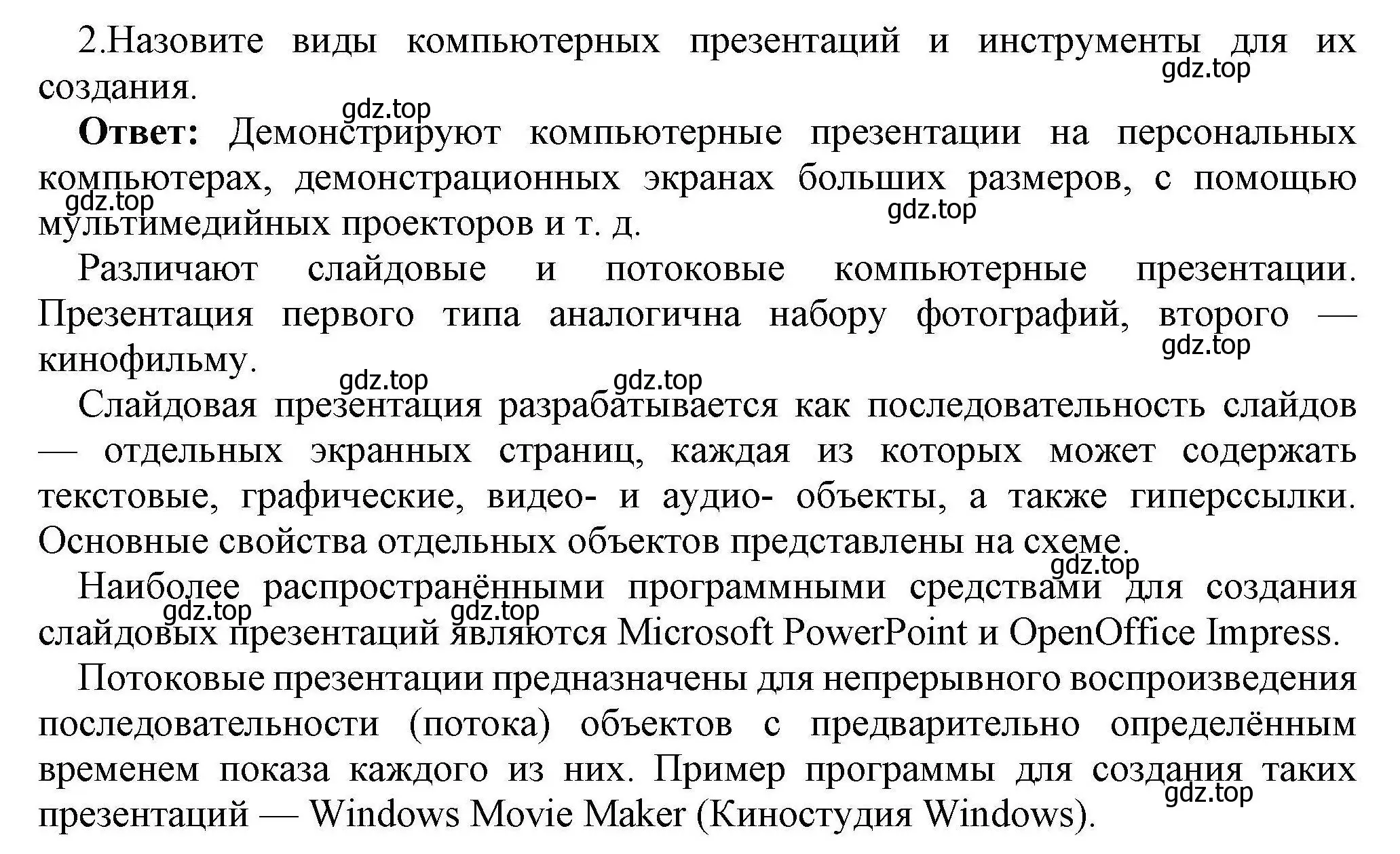 Решение номер 2 (страница 284) гдз по информатике 10 класс Босова, Босова, учебник