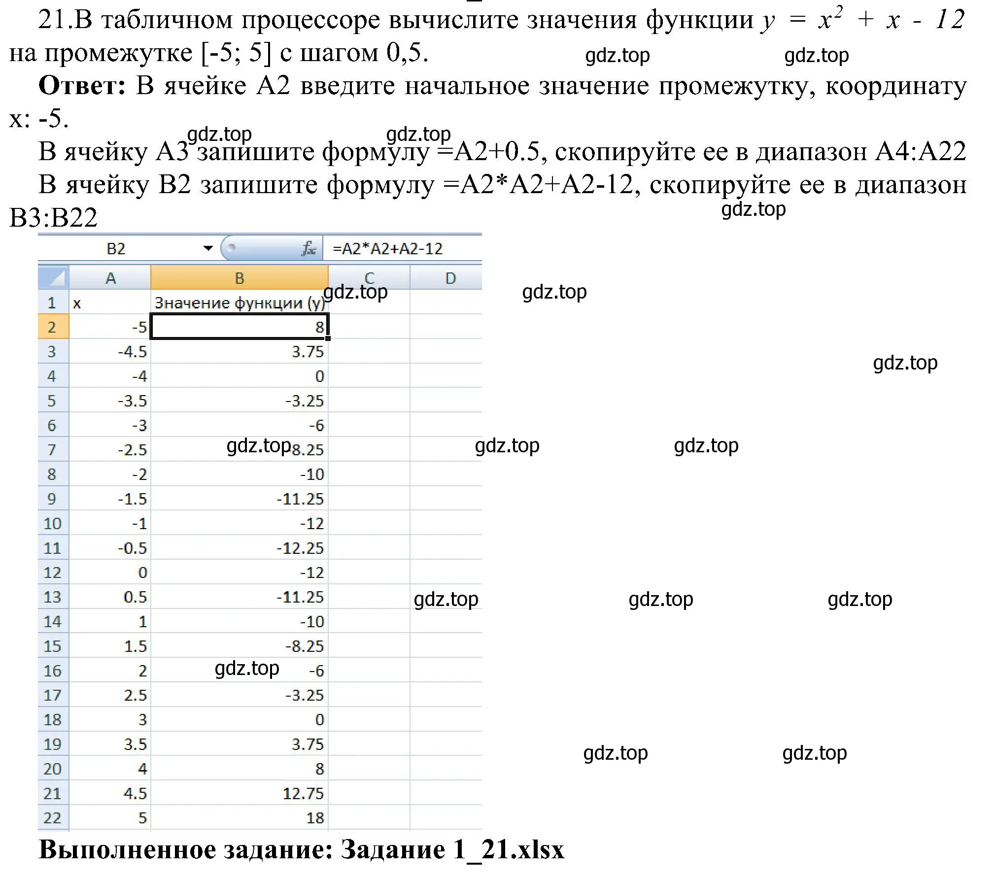 Решение номер 21 (страница 21) гдз по информатике 11 класс Босова, Босова, учебник