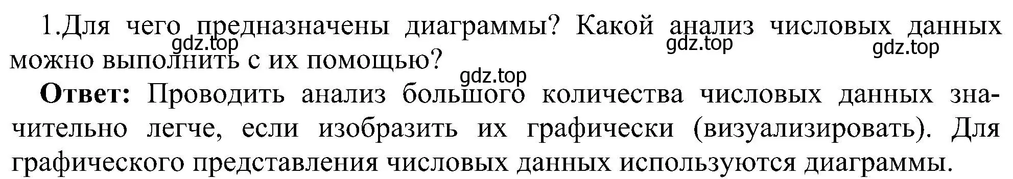 Решение номер 1 (страница 60) гдз по информатике 11 класс Босова, Босова, учебник