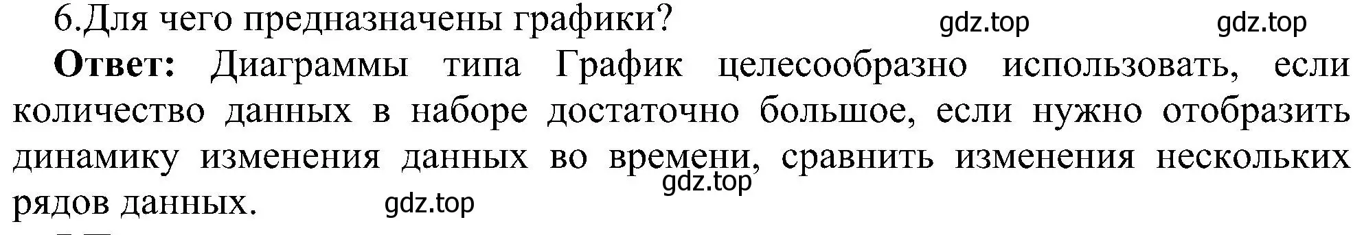 Решение номер 6 (страница 60) гдз по информатике 11 класс Босова, Босова, учебник