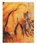 Рисунок. Мамонт. Рисунок первобытного человека на стене пещеры во Франции