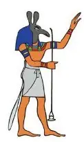 Рисунок. Бог Древнего Египта — Сет