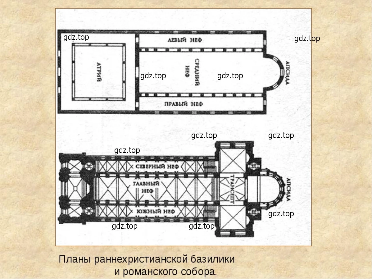 Схема базилики