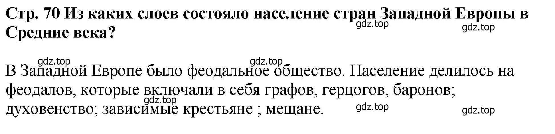 Решение  ?(2) (страница 70) гдз по истории России 6 класс Арсентьев, Данилов, учебник 1 часть