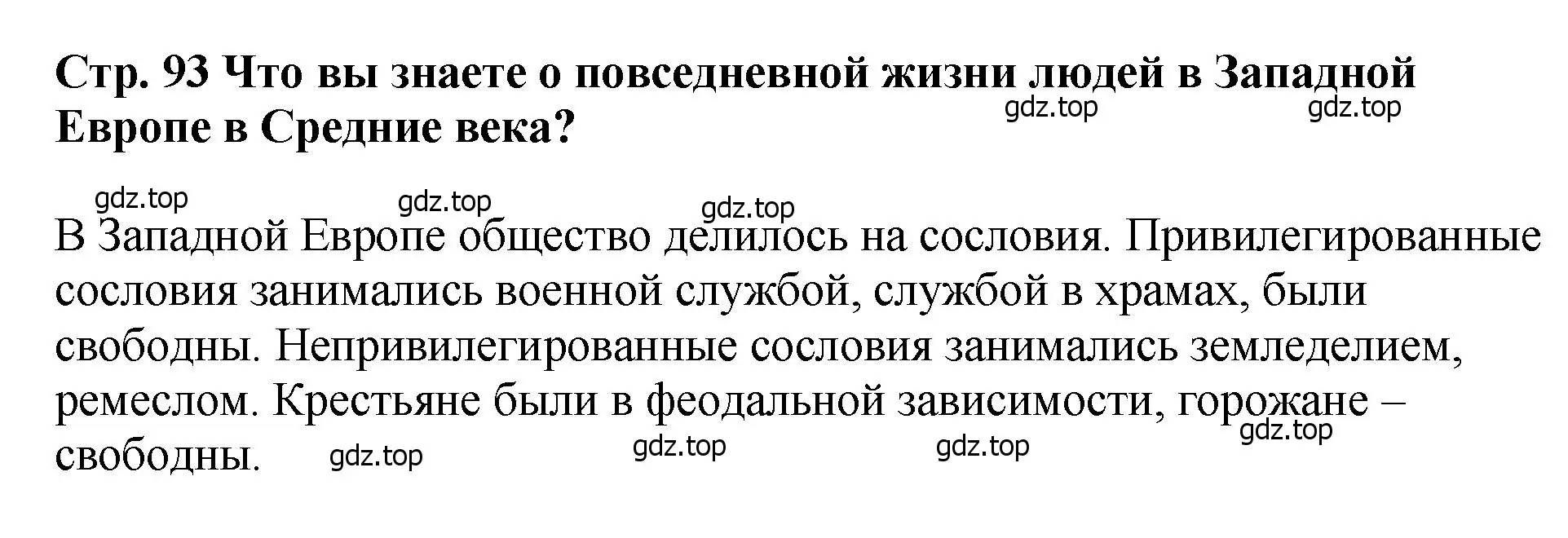 Решение  ?(1) (страница 93) гдз по истории России 6 класс Арсентьев, Данилов, учебник 1 часть