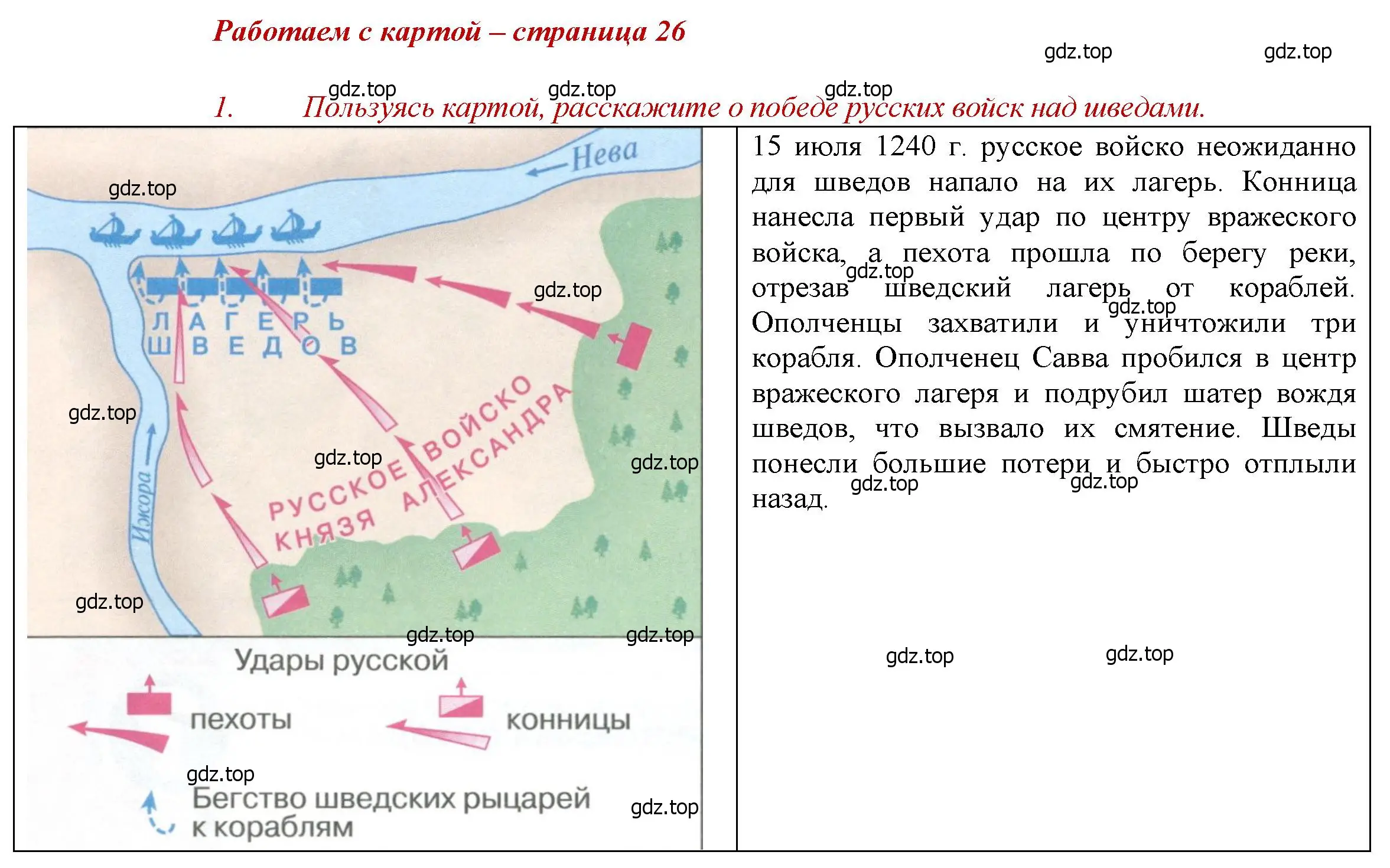 Решение номер 1 (страница 26) гдз по истории России 6 класс Арсентьев, Данилов, учебник 2 часть