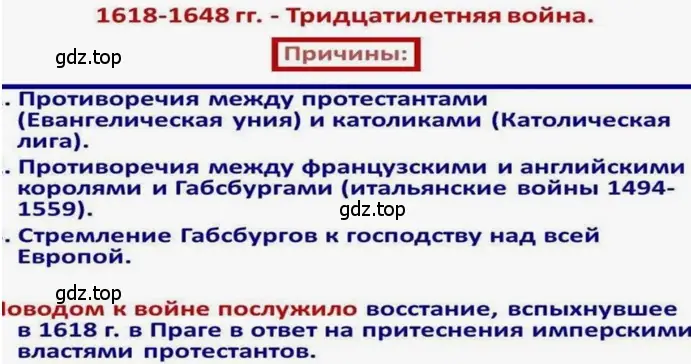 Причины тринадцатилетней войны