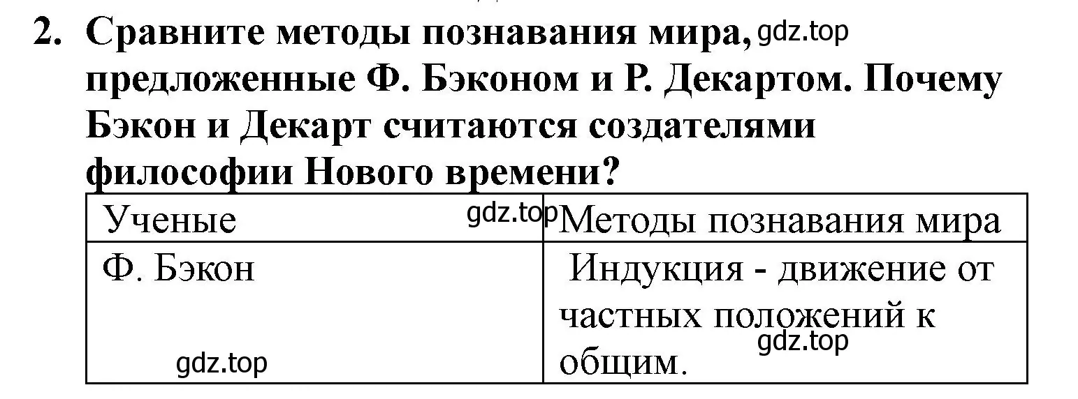 Решение номер 2 (страница 92) гдз по всеобщей истории 7 класс Юдовская, Баранов, учебник