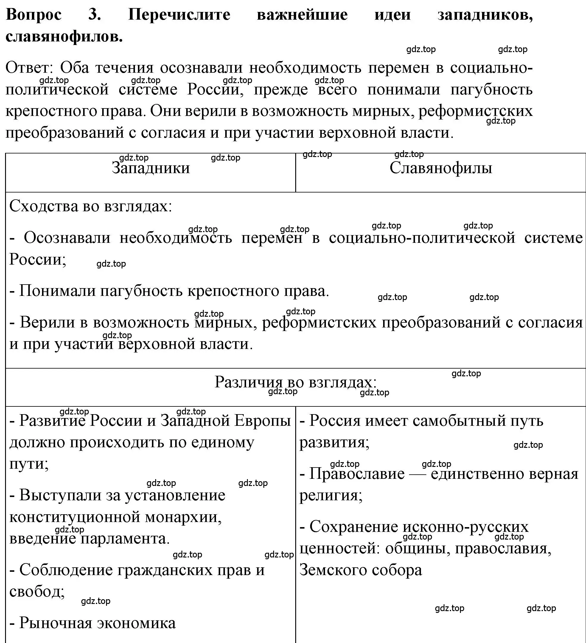 Решение номер 3 (страница 79) гдз по истории 9 класс Арсентьев, Данилов, учебник 1 часть