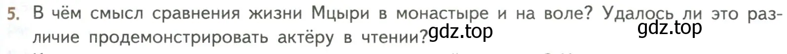 Условие номер 5 (страница 229) гдз по литературе 8 класс Коровина, Журавлев, учебник 1 часть