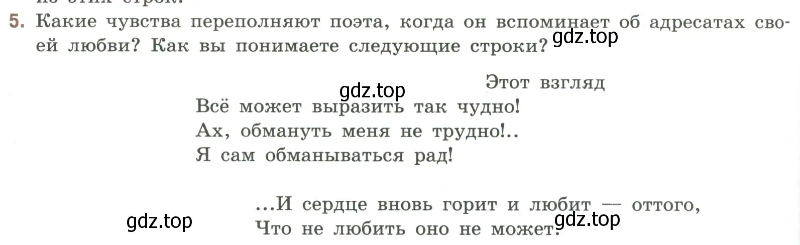 Условие номер 5 (страница 318) гдз по литературе 9 класс Коровина, Журавлев, учебник 1 часть