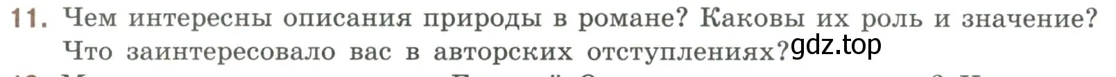 Условие номер 11 (страница 379) гдз по литературе 9 класс Коровина, Журавлев, учебник 1 часть