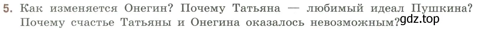 Условие номер 5 (страница 378) гдз по литературе 9 класс Коровина, Журавлев, учебник 1 часть