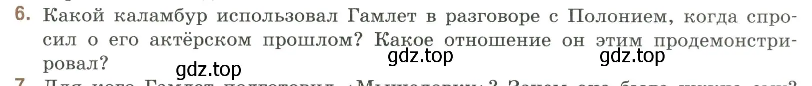 Условие номер 6 (страница 218) гдз по литературе 9 класс Коровина, Журавлев, учебник 2 часть