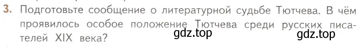 Условие номер 3 (страница 242) гдз по литературе 10 класс Лебедев, учебник 1 часть