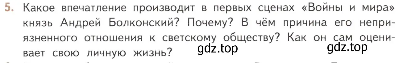 Условие номер 5 (страница 202) гдз по литературе 10 класс Лебедев, учебник 2 часть