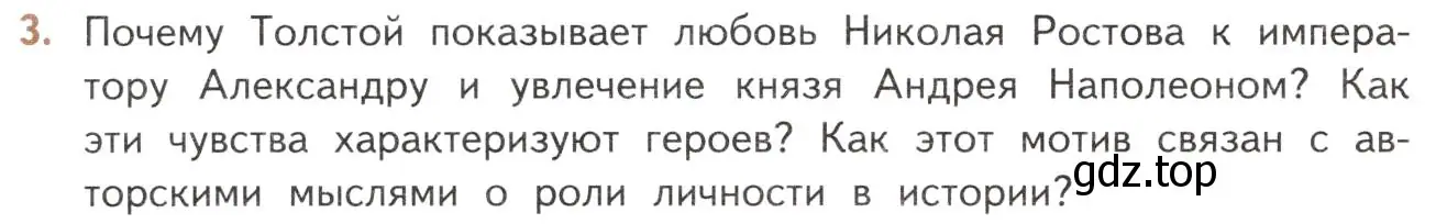 Условие номер 3 (страница 202) гдз по литературе 10 класс Лебедев, учебник 2 часть