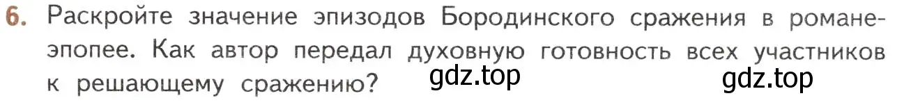 Условие номер 6 (страница 203) гдз по литературе 10 класс Лебедев, учебник 2 часть