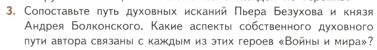 Условие номер 3 (страница 204) гдз по литературе 10 класс Лебедев, учебник 2 часть