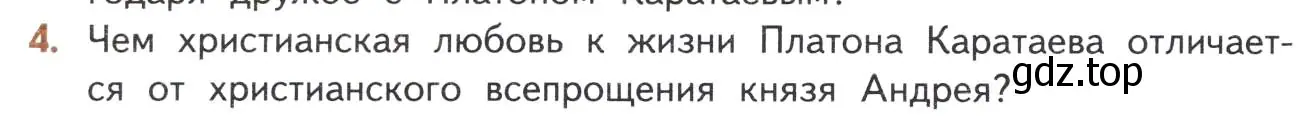 Условие номер 4 (страница 204) гдз по литературе 10 класс Лебедев, учебник 2 часть