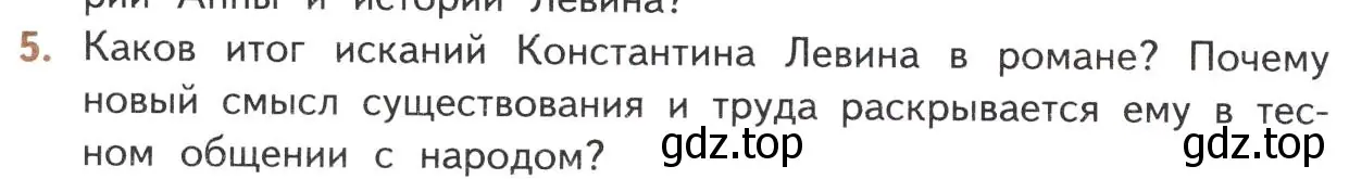 Условие номер 5 (страница 214) гдз по литературе 10 класс Лебедев, учебник 2 часть