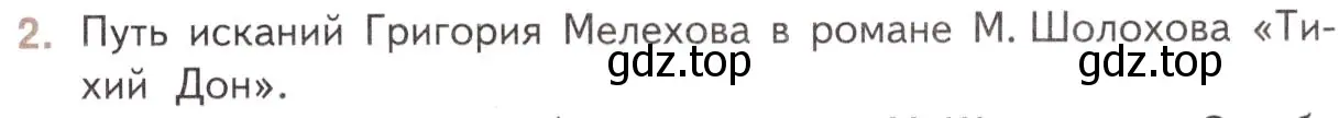 Условие номер 2 (страница 215) гдз по литературе 11 класс Михайлов, Шайтанов, учебник 2 часть