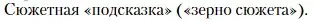 Условие  Сюжетная «подсказка» («зерно сюжета») (страница 122) гдз по литературе 11 класс Зинин, Чалмаев, учебник 1 часть