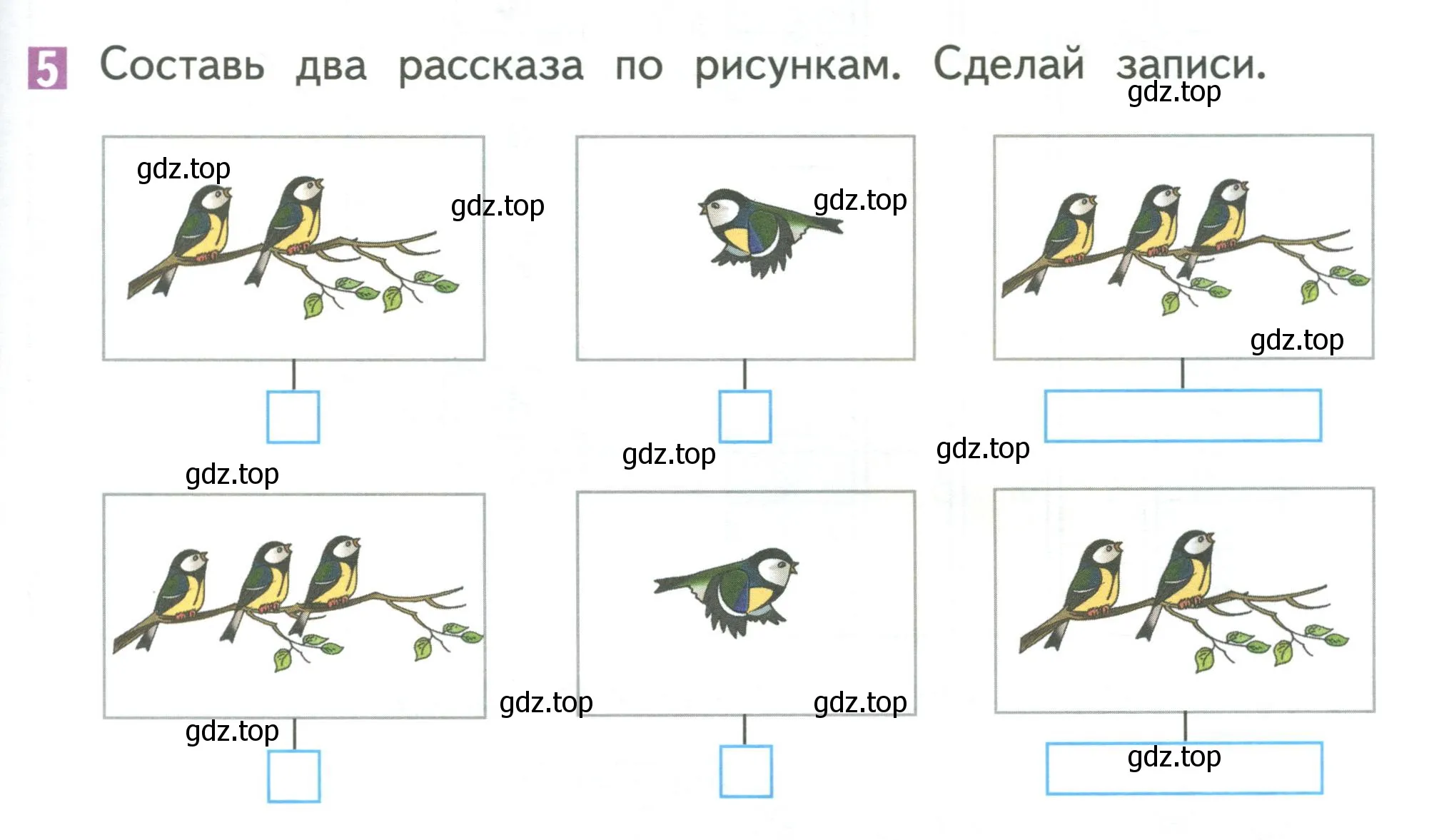 Условие номер 5 (страница 103) гдз по математике 1 класс Дорофеев, Миракова, учебник 1 часть