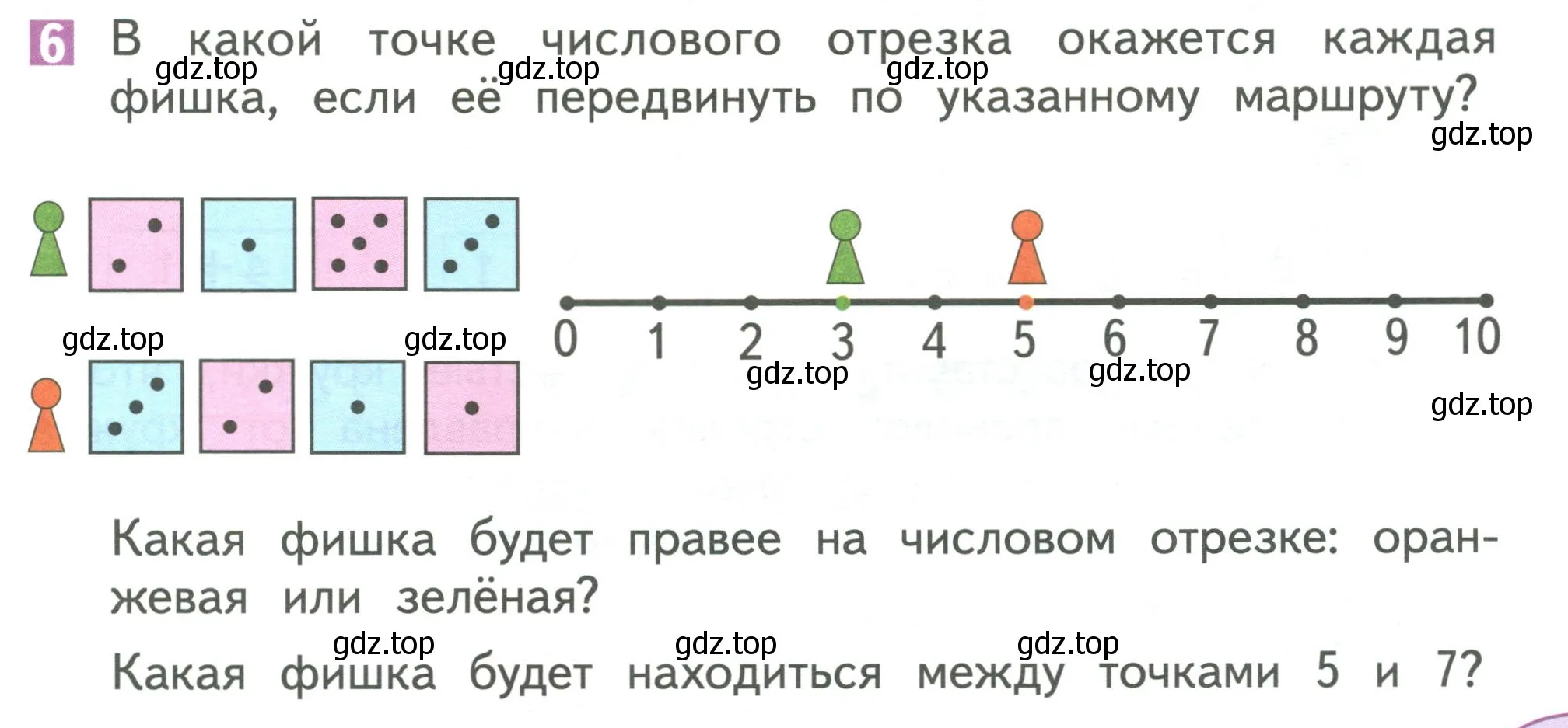 Условие номер 6 (страница 103) гдз по математике 1 класс Дорофеев, Миракова, учебник 1 часть