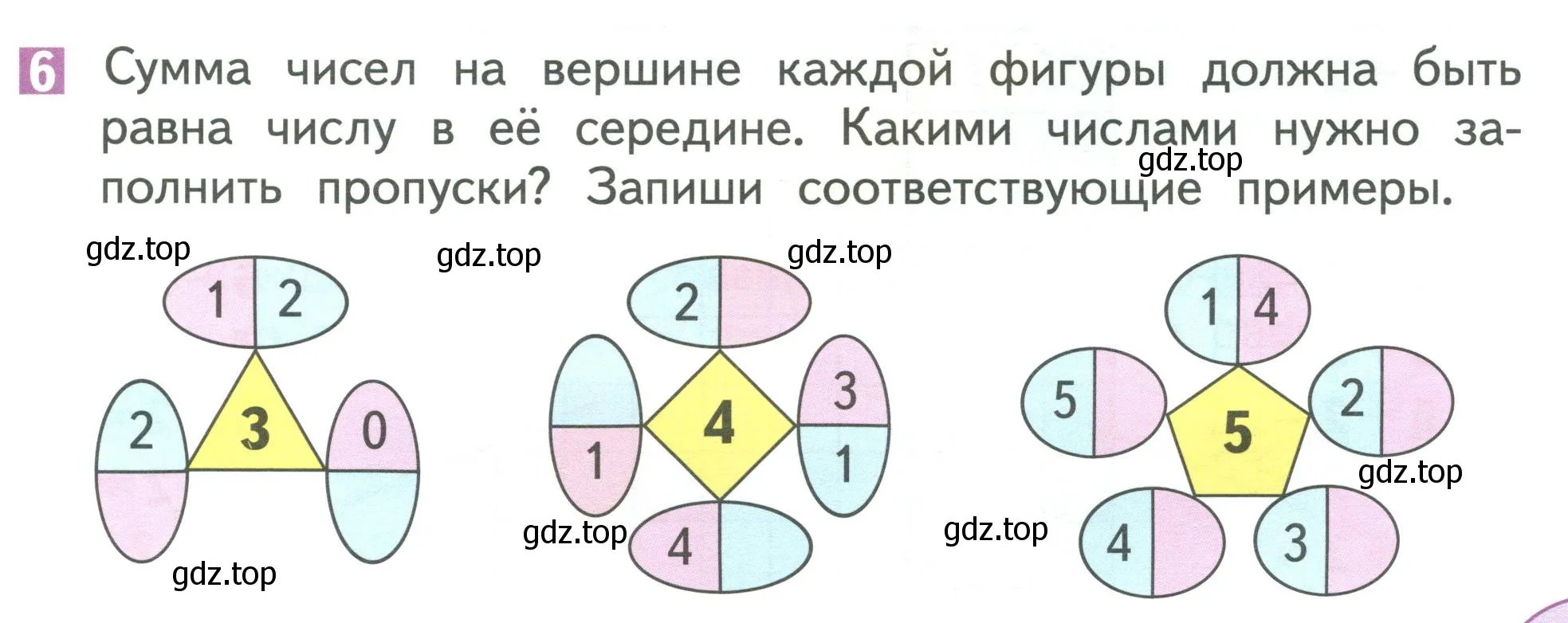 Условие номер 6 (страница 107) гдз по математике 1 класс Дорофеев, Миракова, учебник 1 часть