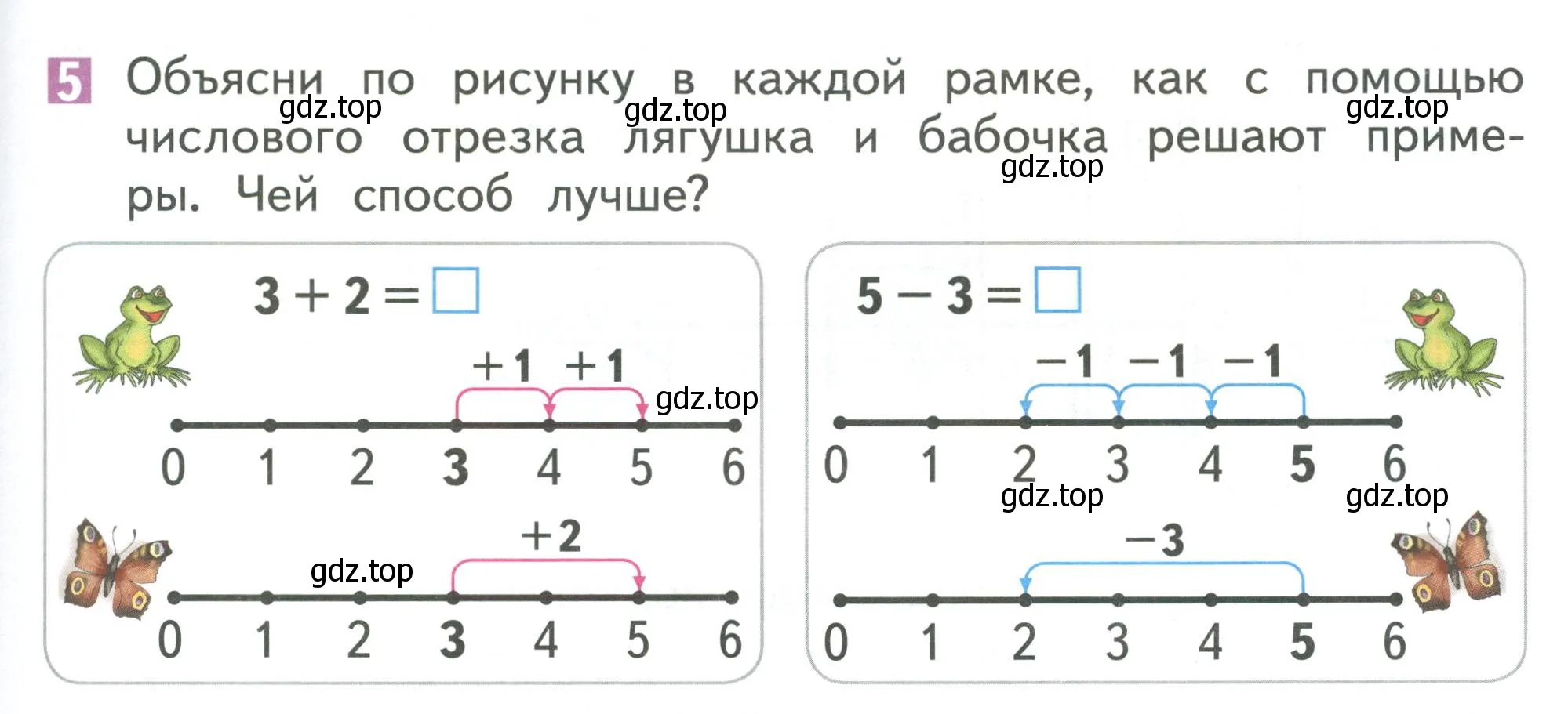 Условие номер 5 (страница 109) гдз по математике 1 класс Дорофеев, Миракова, учебник 1 часть