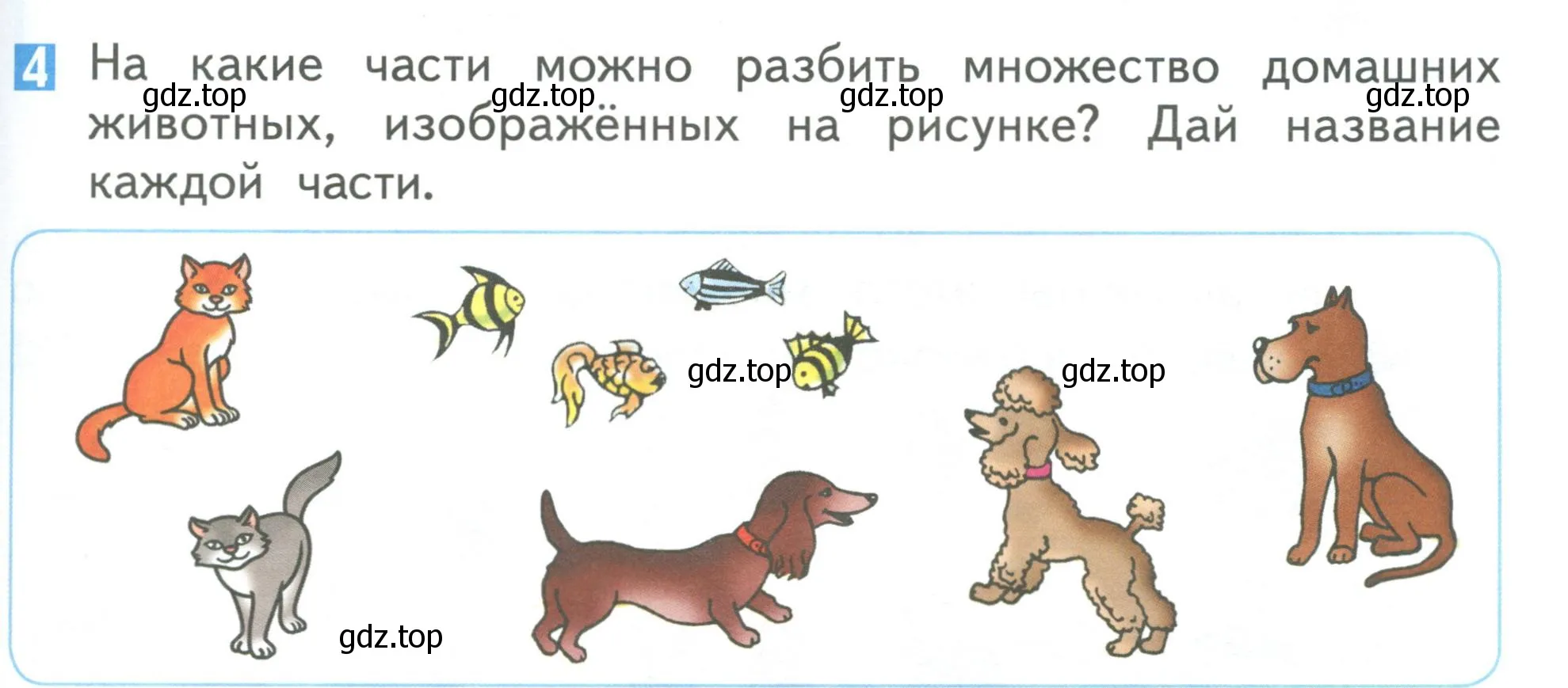 Условие номер 4 (страница 53) гдз по математике 1 класс Дорофеев, Миракова, учебник 1 часть