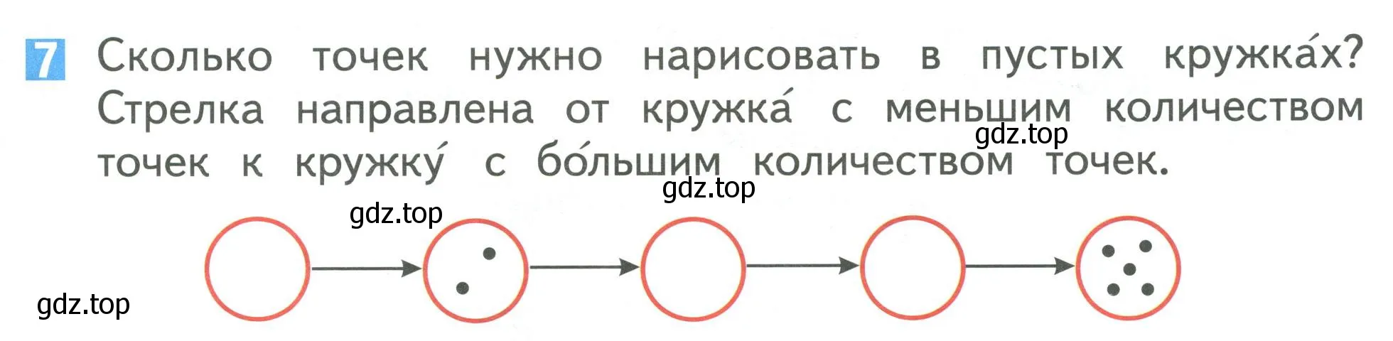 Условие номер 7 (страница 69) гдз по математике 1 класс Дорофеев, Миракова, учебник 1 часть