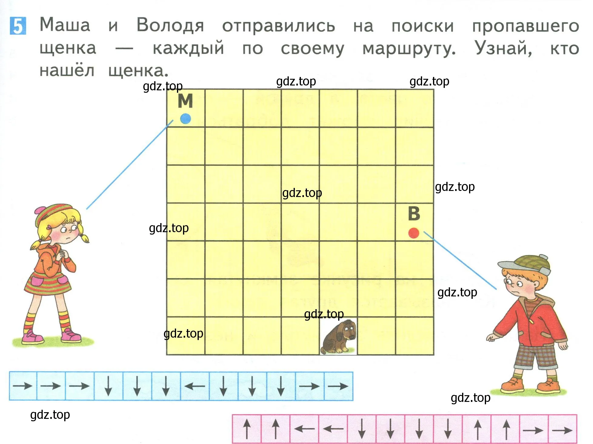 Условие номер 5 (страница 77) гдз по математике 1 класс Дорофеев, Миракова, учебник 1 часть