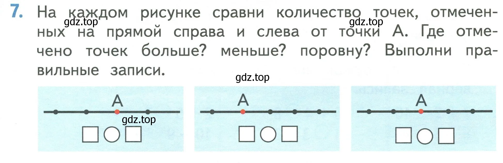 Условие номер 7 (страница 97) гдз по математике 1 класс Дорофеев, Миракова, учебник 1 часть