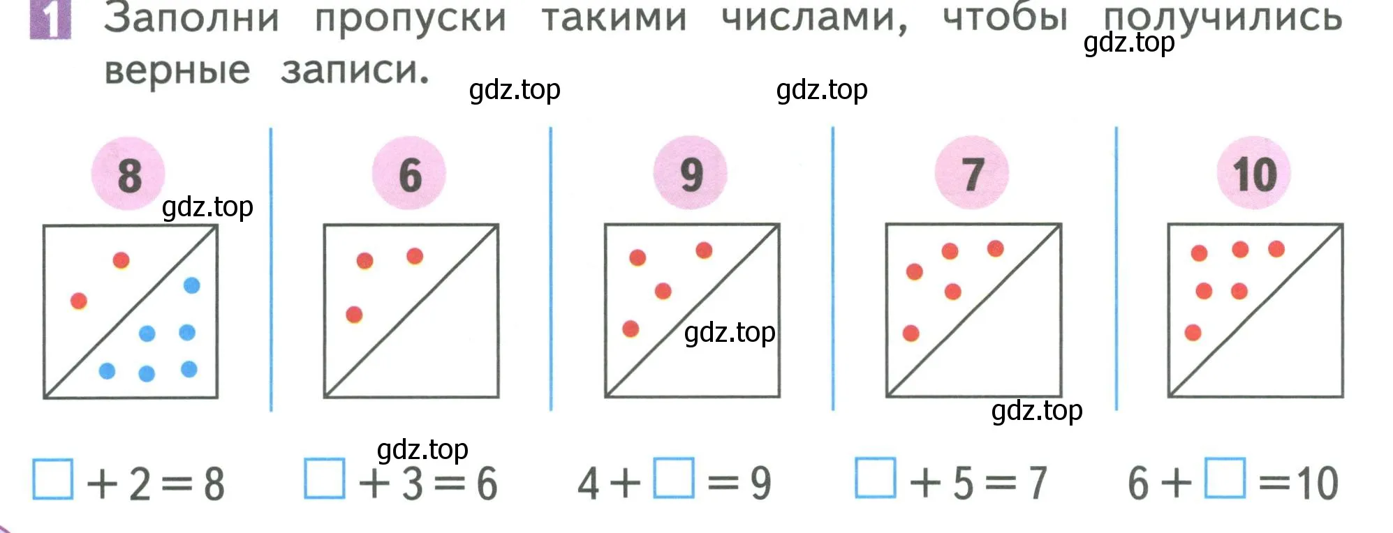 Условие номер 1 (страница 16) гдз по математике 1 класс Дорофеев, Миракова, учебник 2 часть