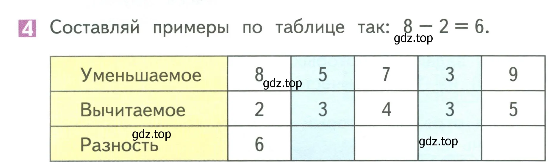 Условие номер 4 (страница 26) гдз по математике 1 класс Дорофеев, Миракова, учебник 2 часть