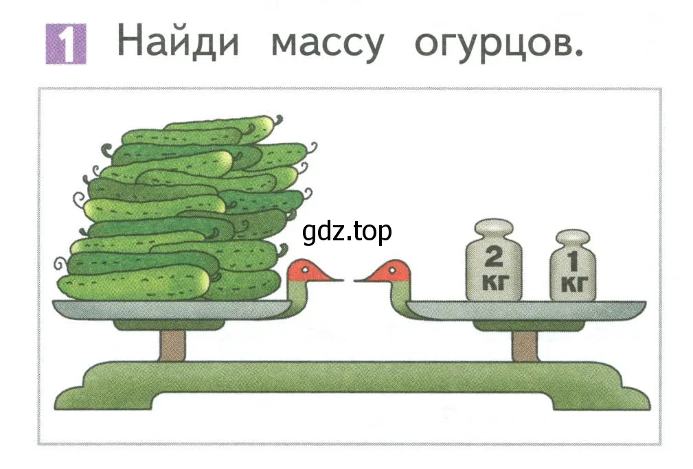 Условие номер 1 (страница 8) гдз по математике 1 класс Дорофеев, Миракова, учебник 2 часть