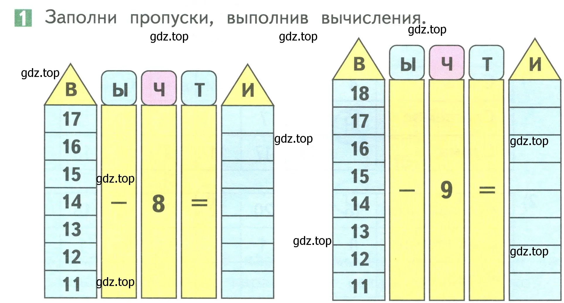 Условие номер 1 (страница 85) гдз по математике 1 класс Дорофеев, Миракова, учебник 2 часть