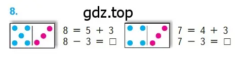 Условие номер 8 (страница 113) гдз по математике 1 класс Моро, Волкова, учебник 1 часть