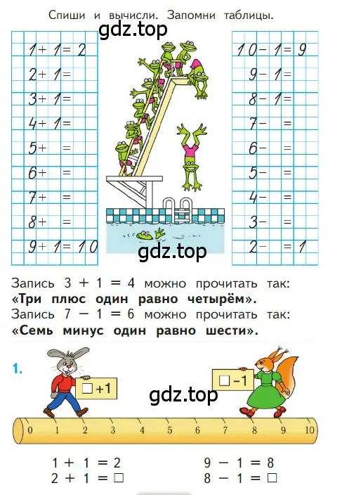 Условие номер 1 (страница 80) гдз по математике 1 класс Моро, Волкова, учебник 1 часть