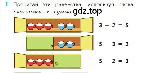 Условие номер 1 (страница 26) гдз по математике 1 класс Моро, Волкова, учебник 2 часть